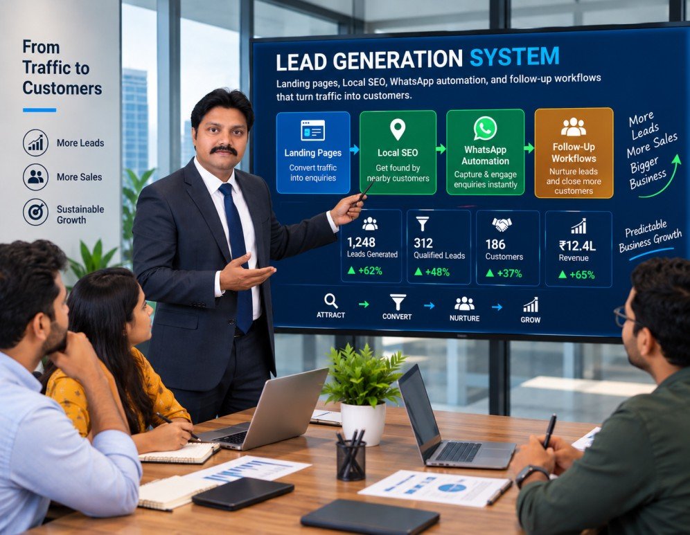 Arun Raja Lead generation
